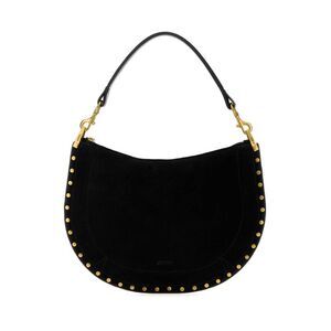 Isabel Marant Women Black Suede Oskan Shoulder Bag
